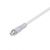 Коннектор питания ARL-WAVE-1615-CON-POWER-MALE-2PIN-WHT (Arlight, IP67 Пластик, 3 года)