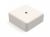 Коробка разветвительная для открытой установки 75х75х28 белая IP40 PLEXUP