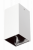 Светильник светодиод накладной под лампу GU10-1 белый/черный 230V IP20 PDL-S 14074 Jazzway