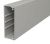 Кабель-канал WDK 40x110x2000 мм (с крышкой) ПВХ серый RAL7030