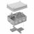 Коробка огнестойкая для о/п 40-0310-FR2.5-6 Е15-Е120 RAL7035 150х110х70 (6 шт/кор) Промрукав