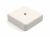 Коробка разветвительная для открытой установки 75х75х20 белая IP40 PLEXUP