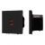 ARL NOBE USB Розетка тип A+C софт-тач черный оникс SCT-MUAC-SFPL-FC-BK (65W, QC3) (Arlight, -)