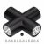 Соединитель профиля ROUND-D36-360-X90 (Arlight, Алюминий)