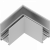 MGN TRACK/S accessory horizontal corner WH