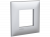 Рамка 1-пост. цвет серый глянцевый, пластик горизонт. и вертик., Avanti DKC