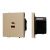 ARL NOBE USB Розетка тип A+C софт-тач золотой песок SCT-MUAC-SFPL-FC-GD (65W, QC3) (Arlight, -)