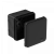 MultiBox Коробка распределительная с мембранными вводами IP66 70х70х42 Черная (со стикером)