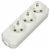 Колодка К3-3100 с/з 3 розетки 16А 250В белая PLEXUP