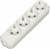 Колодка К4-3100 с/з 4 розетки 16А 250В белая PLEXUP