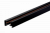 Шинопровод однофазный 3м черный 220В (торцевые арт .5010895) PTR 3M-BL  Jazzway (1/20)