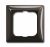 Рамка 1-пост. цвет черный château-black (шато-черный) глянцевый, пластик горизонт. и вертик., IP20 basic55 ABB