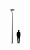 KROON TOP 40W RW 830 RAL9005 POLE 4M SET (в комплекте ЗДФ)