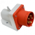 Вилка стационарная 32А 3P+PE+N 380В ВПО32-906 IP44 PLEXUP