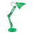 Светильник настольный 60Вт 220-240В E27 зеленый струбцина и основание Gauss 1/12
