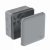 MultiBox Коробка распределительная с мембранными вводами IP66 85х85х42 Серая (со стикером)