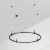 Основание ART-APRIORI-ROUND-HANG-R1200 (BK) (Arlight, IP20 Металл, 3 года)