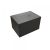 WRline Шкаф настенный 19-дюймовый (19"), 6U, 367x600х600мм, стеклянная дверь, цвет черный (RAL 9004) (разобранный)