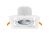 Светильник LED Effect ДАУНЛАЙТ КАРДАН CRI90 20Вт 2300лм 4000К IP44/IP20 КСС 40° встраиваемые, COB