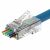 Коннектор RJ45 CAT6 (8P8C) неэкранированный под диаметр проводника в изоляции  1,1 мм