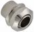 Муфта соединительная TMP25 М25 латунная IP67 ELASTA IEK (10)