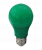 Ecola classic LED color 12,0W A60 220V E27 Green Зеленая 360°(композит) 110x60
