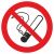 Наклейка самоклеющаяся "Запрещается курить"  200х200 EKF PROxima