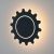 Светильник светодиод настенный Gear черный MRL LED 1100