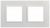 Рамка для розеток и выключателей ЭРА Elegance 14-5012-01 Classic, на 2 поста, белый