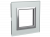 Рамка 1-пост. цвет серый матовый, стекло горизонт. и вертик., Avanti DKC