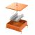Коробка металлическая огнестойкая 70-0390-FR10.0-24 E15-E120 RAL2004 200x200x65 (4 шт/кор) Промрукав