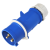 Вилка переносная 32A 2P+PE 220B ВП32-922 IP44 PLEXUP