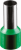 Наконечник штыревой НШВИ 25-16 темно-зеленый (50шт/упак) NET-E25-16 Navigator (1/6/144)