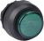 Фронтальная часть нажимной кнопки цвет зеленый с круг. линзой, DKC