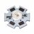 Мощный светодиод ARPL-STAR-3W-GES45 Blue