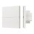 INTELLIGENT ARLIGHT Кнопочная панель SMART DALI-301-22-4K-D2-IN White (BUS, Frameless) (IARL, IP20 Пластик, 5 лет)
