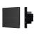 INTELLIGENT ARLIGHT Кнопочная панель SMART DALI-301-22-8K-D2-IN Black (BUS, Frameless) (IARL, IP20 Пластик, 5 лет)