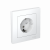 Розетка 1гн с З/К шторки с/у белый в сборе 16А AtlasDesign Systeme Electric