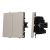 ARL NOBE Выключатель перекрёстный 2 кл софт-тач кашемир SWT-MKX2-SFPL-CA (250V, 10A) (Arlight, -)