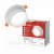 Светильник встраиваемый GX53R-SOFT NL-WH под GX53 c подсветкой, 110х63мм белый IN HOME