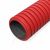 Труба гофрированная двустенная ПНД гибкая тип 450 (SN29) с/з красная d40 мм (150м/уп) Промрукав
