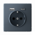 Розетка 1гн c З/К+2хUSB typeА+ typeС с/у грифель механизм 16А ArtGallery Systeme Electric (1/8/16)