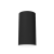 Светодиодный светильник VARTON DL-Roll накладной 9 Вт 4000 K 90х170 мм RAL9005 черный муар с рассеивателем опал