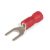 Наконечник кабельный вилочный изолированный НВИ 1.5-3 серия EasyFix (100шт) (КВТ)