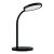 Светильник настольный 8Вт 500Лм 4000K 170-265В черный диммируемый USB LED Gauss Qplus 1/12