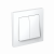 Выключатель 2кл с/у белый в сборе AtlasDesign Systeme Electric (1/15)