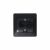 Розетка 1гн с З/К с крыш. шторки с/у антрацит в сборе 16А IP44 Glossa Systeme Electric  (1/10/60)