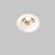 Встраиваемый светильник DL058-12W2.7K-TRS-W