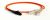 Hyperline FC-D2-62-MTRJM/PR-SC/PR-H-2M-LSZH-OR Патч-корд волоконно-оптический (шнур) MM 62.5/125, SC-MTRJ(папа), 2.0 мм, duplex, LSZH, 2 м