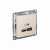 Розетка 2гн USB+USB typeА+ typeС с/у крем механизм  5В/2,4А 2х5В/1,2А AtlasDesign Systeme Electric (1)